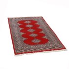 Pakistanska preproga bordo Jaldar 93x146 Ročno vozlana orientalska preproga
