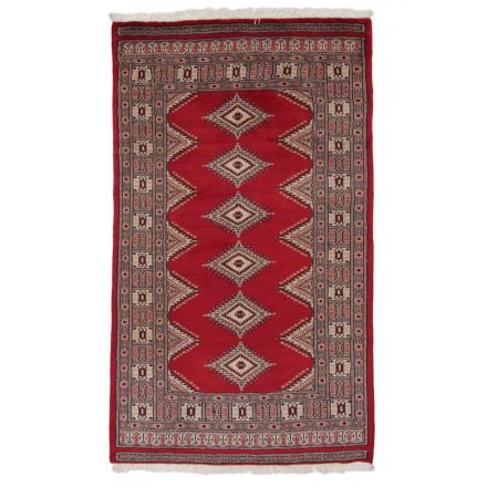 Pakistanska preproga bordo Jaldar 94x160 Ročno vozlana orientalska preproga