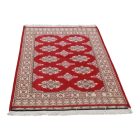Pakistanska preproga bordo Jaldar 95x162 Ročno vozlana orientalska preproga