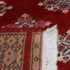 Pakistanska preproga bordo Jaldar 95x162 Ročno vozlana orientalska preproga