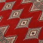 Pakistanska preproga bordo Jaldar 95x162 Ročno vozlana orientalska preproga