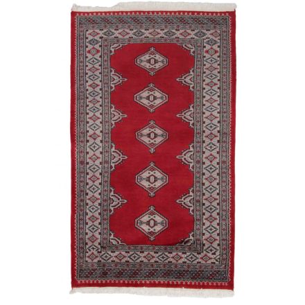Pakistanska preproga bordo Jaldar 93x155 Ročno vozlana orientalska preproga