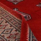 Pakistanska preproga bordo Jaldar 93x155 Ročno vozlana orientalska preproga
