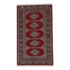 Pakistanska preproga bordo Jaldar 92x151 Ročno vozlana orientalska preproga