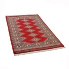 Pakistanska preproga bordo Jaldar 95x165 Ročno vozlana orientalska preproga