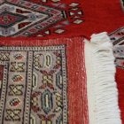 Pakistanska preproga bordo Jaldar 95x165 Ročno vozlana orientalska preproga
