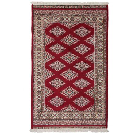 Pakistanska preproga bordo Jaldar 95x150 Ročno vozlana orientalska preproga