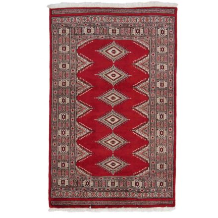 Pakistanska preproga bordo Jaldar 95x149 Ročno vozlana orientalska preproga