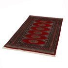 Pakistanska preproga bordo Jaldar 91x160 Ročno vozlana orientalska preproga
