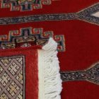 Pakistanska preproga bordo Jaldar 91x160 Ročno vozlana orientalska preproga