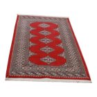 Pakistanska preproga bordo Jaldar 93x160 Ročno vozlana orientalska preproga