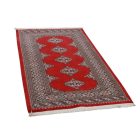 Pakistanska preproga bordo Jaldar 93x160 Ročno vozlana orientalska preproga
