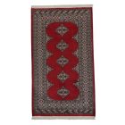 Pakistanska preproga bordo Jaldar 95x163 Ročno vozlana orientalska preproga