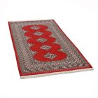 Pakistanska preproga bordo Jaldar 95x163 Ročno vozlana orientalska preproga