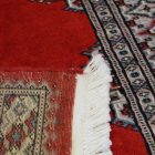 Pakistanska preproga bordo Jaldar 95x163 Ročno vozlana orientalska preproga