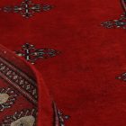 Pakistanska preproga bordo Butterfly 95x158 Ročno vozlana orientalska preproga