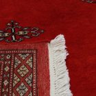 Pakistanska preproga bordo Butterfly 95x158 Ročno vozlana orientalska preproga