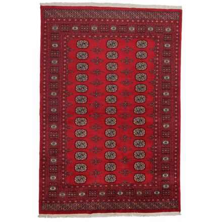 Pakistanska preproga bordo Bukhara 167x243 Ročno vozlana orientalska preproga