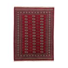 Pakistanska preproga bordo Bukhara 169x223 Ročno vozlana orientalska preproga