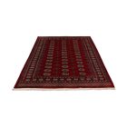Pakistanska preproga bordo Bukhara 169x223 Ročno vozlana orientalska preproga