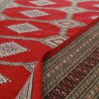 Pakistanska preproga bordo Jaldar 168x237 Ročno vozlana orientalska preproga
