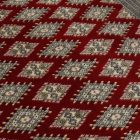 Pakistanska preproga bordo Jaldar 170x242 Ročno vozlana orientalska preproga