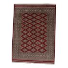 Pakistanska preproga bordo Jaldar 170x230 Ročno vozlana orientalska preproga