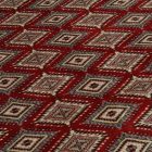 Pakistanska preproga bordo Jaldar 170x230 Ročno vozlana orientalska preproga