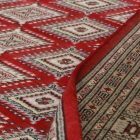 Pakistanska preproga bordo Jaldar 170x230 Ročno vozlana orientalska preproga