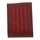 Pakistanska preproga bordo Bukhara 220x297 Ročno vozlana orientalska preproga