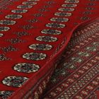 Pakistanska preproga bordo Bukhara 220x297 Ročno vozlana orientalska preproga