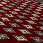 Pakistanska preproga bordo Jaldar 200x307 Ročno vozlana orientalska preproga