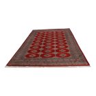 Pakistanska preproga bordo Jaldar 199x318 Ročno vozlana orientalska preproga