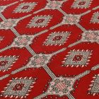 Pakistanska preproga bordo Jaldar 199x318 Ročno vozlana orientalska preproga
