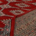 Pakistanska preproga bordo Jaldar 199x318 Ročno vozlana orientalska preproga