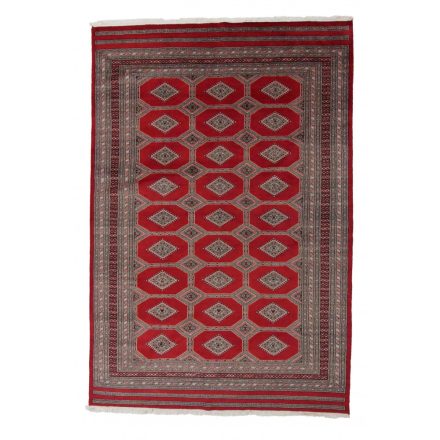 Pakistanska preproga bordo Jaldar 203x298 Ročno vozlana orientalska preproga
