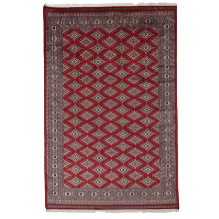 Pakistanska preproga bordo 198x302 preproga za dnevno sobo