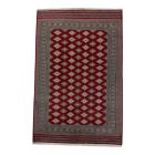 Pakistanska preproga bordo Jaldar 201x306 Ročno vozlana orientalska preproga