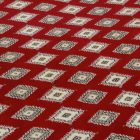 Pakistanska preproga bordo Jaldar 201x306 Ročno vozlana orientalska preproga