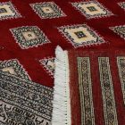 Pakistanska preproga bordo Jaldar 201x306 Ročno vozlana orientalska preproga