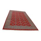 Pakistanska preproga bordo Jaldar 198x319 Ročno vozlana orientalska preproga