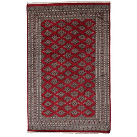 Pakistanska preproga bordo Jaldar 203x313 Ročno vozlana orientalska preproga