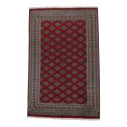 Pakistanska preproga bordo Jaldar 203x313 Ročno vozlana orientalska preproga