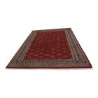 Pakistanska preproga bordo Jaldar 203x313 Ročno vozlana orientalska preproga