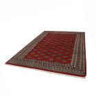 Pakistanska preproga bordo Jaldar 203x313 Ročno vozlana orientalska preproga