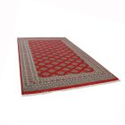 Pakistanska preproga bordo Jaldar 203x313 Ročno vozlana orientalska preproga