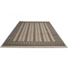 Velika preproga bež bokhara 249x332 ročno vozlana pakistanska preproga za dnevno sobo