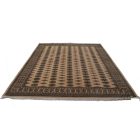 Velika preproga bež bokhara 249x332 ročno vozlana pakistanska preproga za dnevno sobo