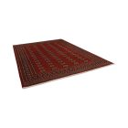 Velika preproga Bukhara 244x336 cm – bordo ročno vozlana pakistanska preproga