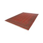 Velika preproga Bukhara 244x336 cm – bordo ročno vozlana pakistanska preproga